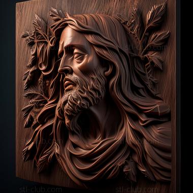 3D model st jesus (STL)